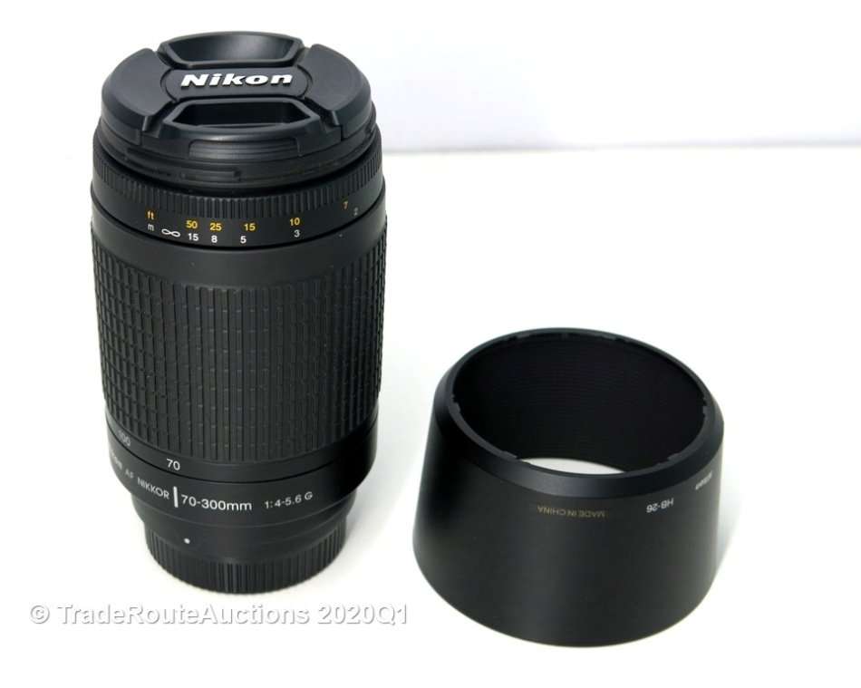 Nikon AF Nikkor 70-300mm f/4-5.6 G Telephoto Zoom lens for Nikon DSLR Cameras