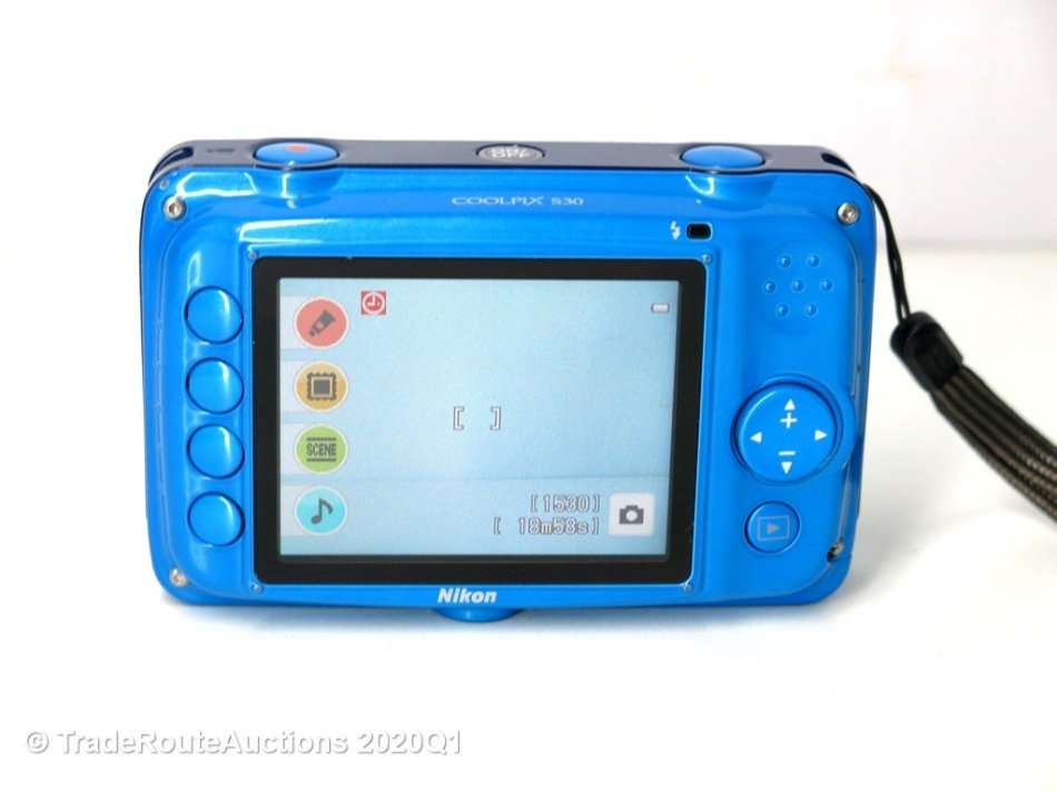 Waterproof - Nikon COOLPIX S30 10.1 MP Digital Camera with 3x Zoom Nikkor Glass Lens