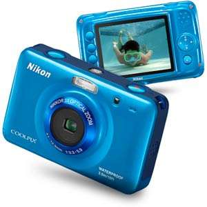 Waterproof - Nikon COOLPIX S30 10.1 MP Digital Camera with 3x Zoom Nikkor Glass Lens