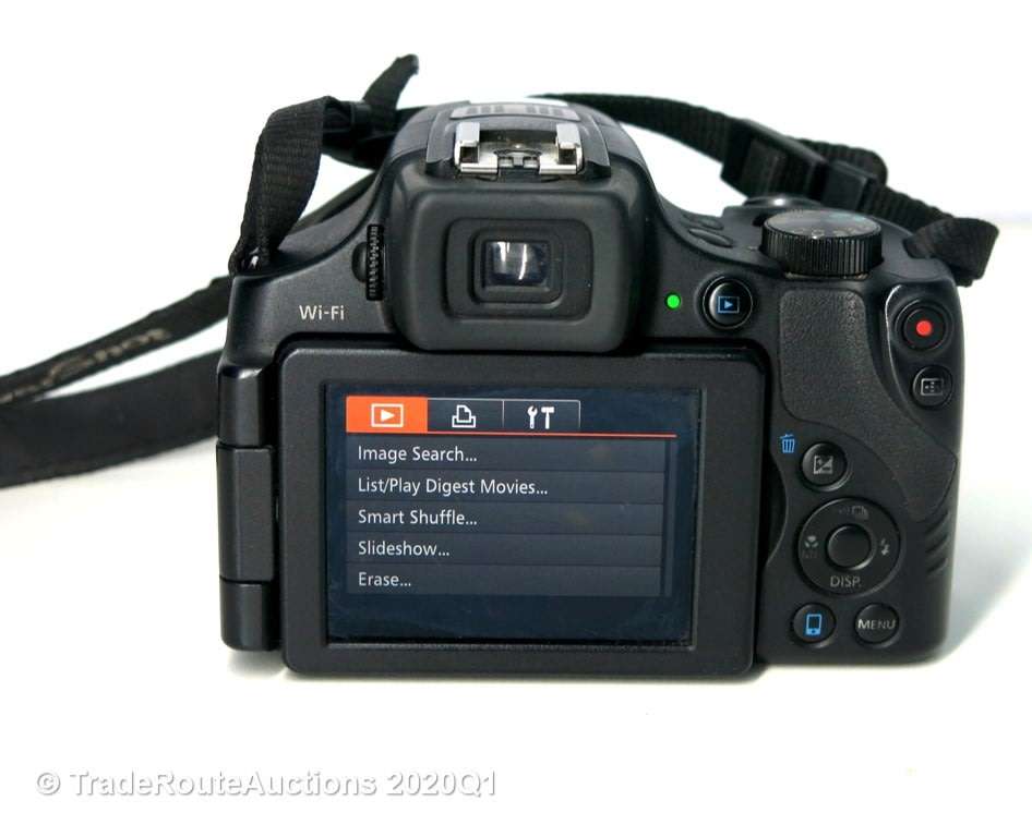 Canon Powershot SX60 HS 16.1MP Digital Camera 65x Optical Zoom Lens 3-inch LCD Tilt Screen (Black)