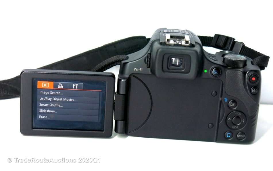 Canon Powershot SX60 HS 16.1MP Digital Camera 65x Optical Zoom Lens 3-inch LCD Tilt Screen (Black)