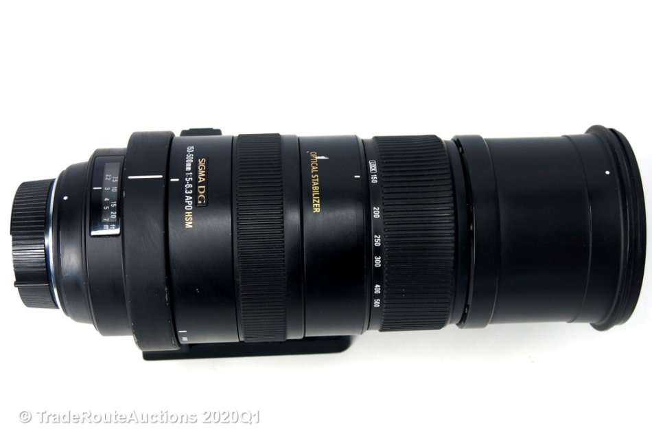 SIGMA 150-500mm F5-6.3 APO DG OS (OPTICAL STABILIZER) ZOOM Lens for NIKON DSLR Cameras