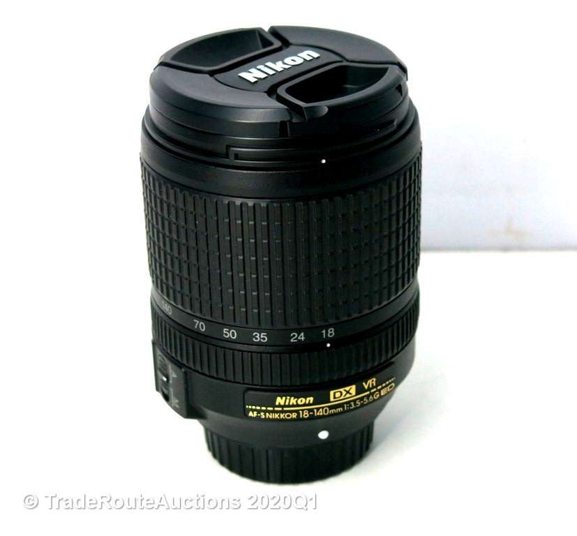 Nikon 18-140mm f/3.5-5.6G ED VR AF-S DX NIKKOR Telephoto & Wide Angle Zoom Lens for Nikon DSLRs