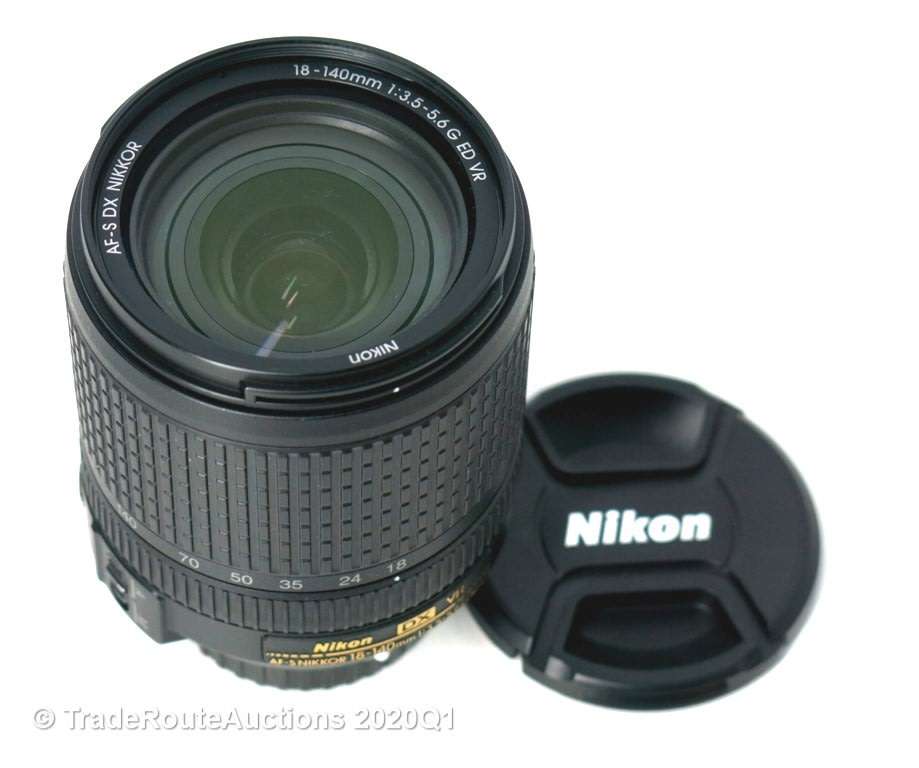 Nikon 18-140mm f/3.5-5.6G ED VR AF-S DX NIKKOR Telephoto & Wide Angle Zoom Lens for Nikon DSLRs
