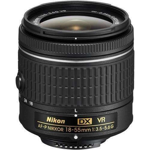 Nikon AF-P DX NIKKOR 18-55mm f/3.5-5.6 G DX VR - Newest Model