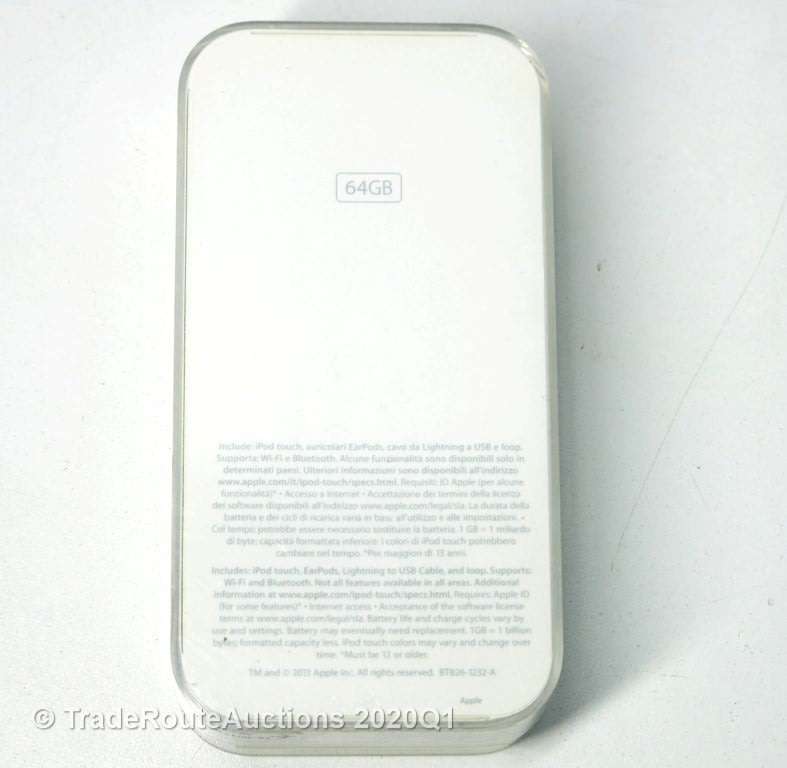 Apple iPod Touch | SPACE GREY | 64GB | 5th Generation | A1421 | NE979FD/A | RETINA DISPLAY