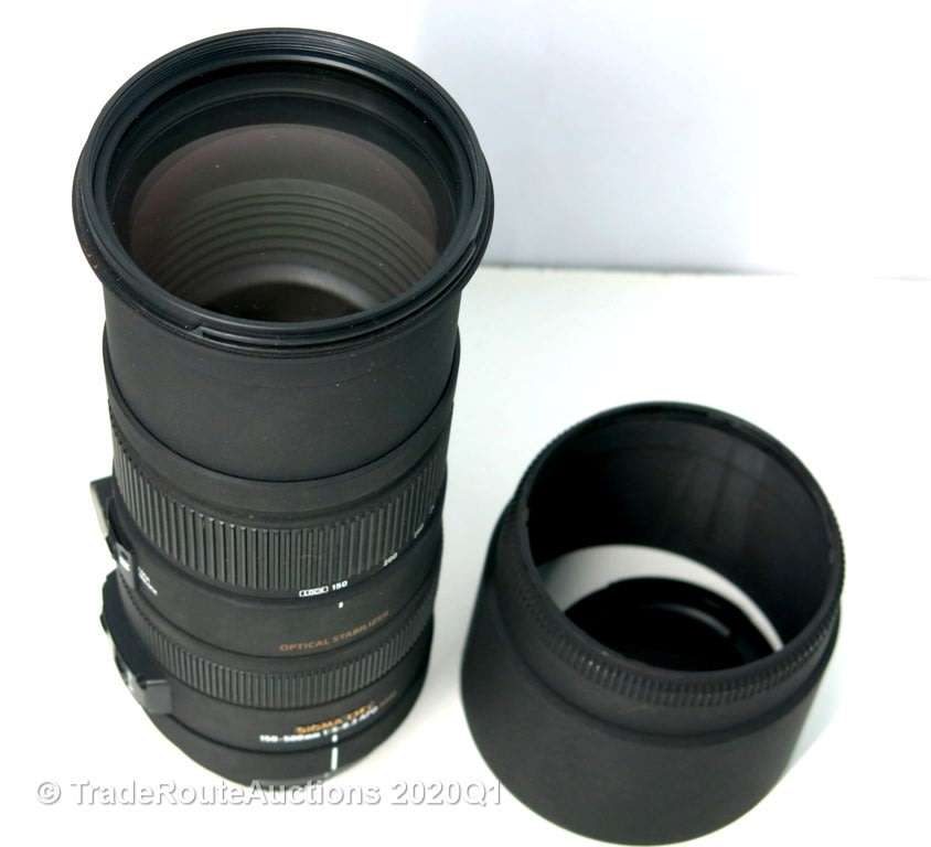 SIGMA 150-500mm F5-6.3 APO DG OS (OPTICAL STABILIZER) ZOOM Lens for CANON DSLR Cameras