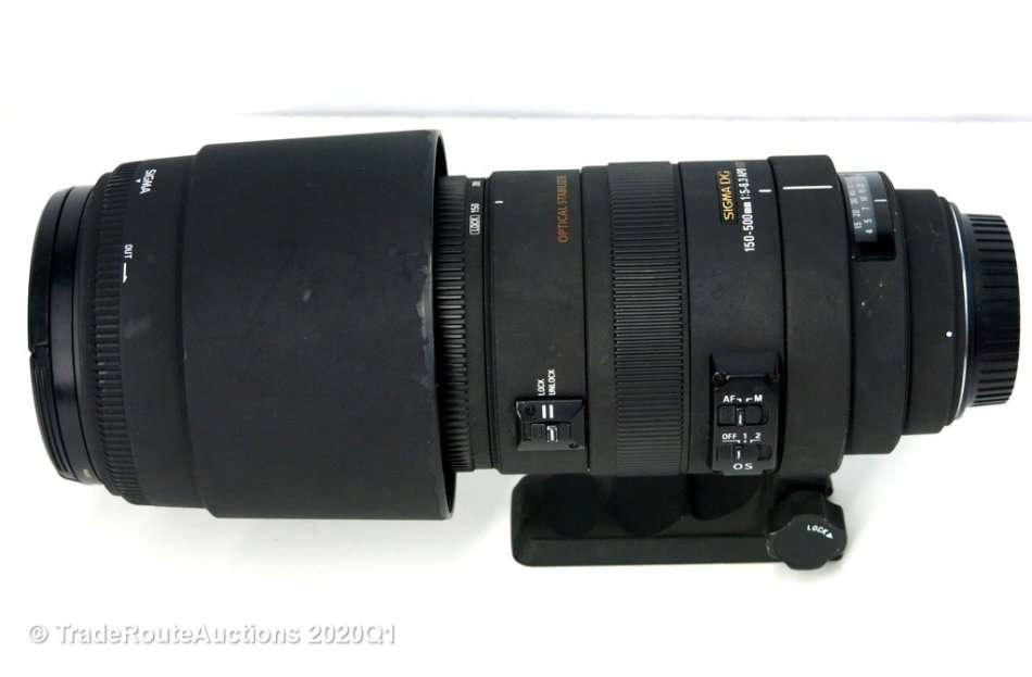 SIGMA 150-500mm F5-6.3 APO DG OS (OPTICAL STABILIZER) ZOOM Lens for CANON DSLR Cameras