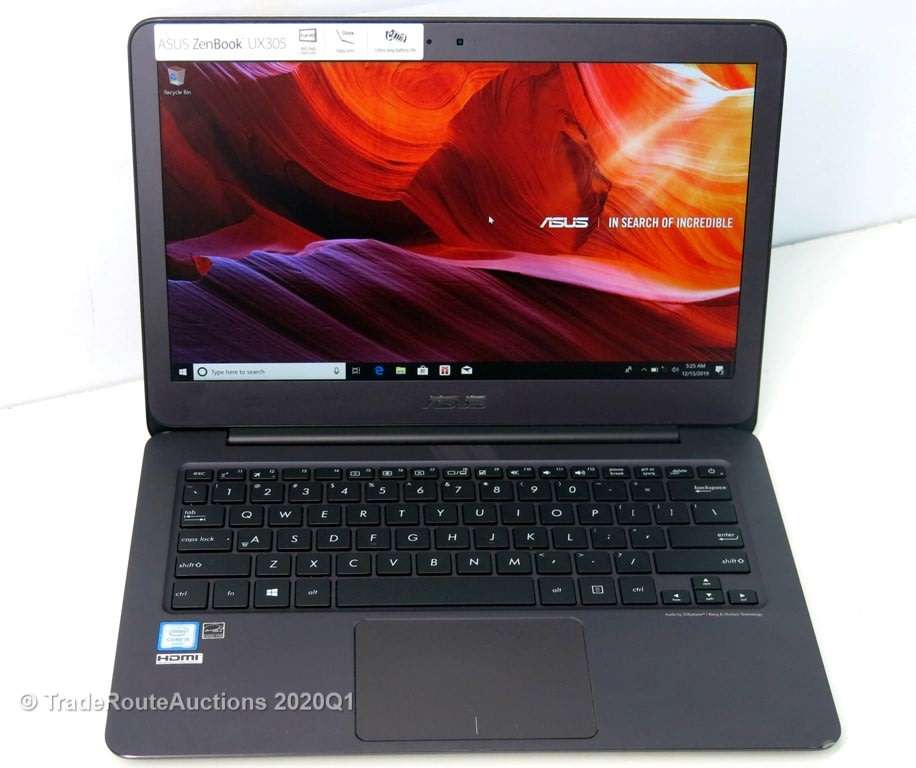 ASUS ZENBOOK UX305 NOTEBOOK | CORE i5 6200U 2.3GHz  | 4GB RAM | 128GB SSD | SLIM & THIN 12mm
