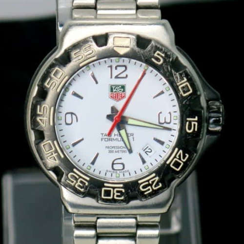 Tag Heuer Men's F1 WAC1111 white dial Men's Watch *** TAG HEUER *** Forumula 1
