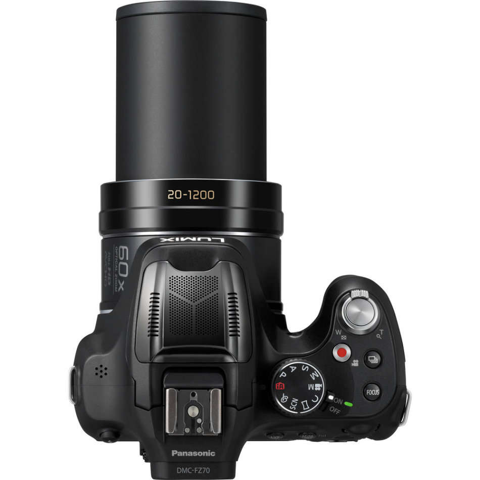 Panasonic LUMIX DMC-FZ70 16.1 MP Digital Camera with 60x Optical Image Stabilized Zoom
