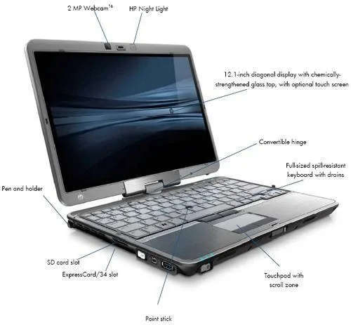 HP ELITEBOOK 2760P Laptop | Sylus Touch Pen | Revolving Screen | Core i5 2.6Ghz | 4GB Ram  128SSD