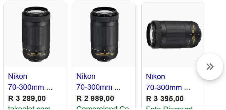 Nikon AF-P DX NIKKOR 70-300mm f/4.5-6.3G ED DX Lens for Nikon DSLR Cameras