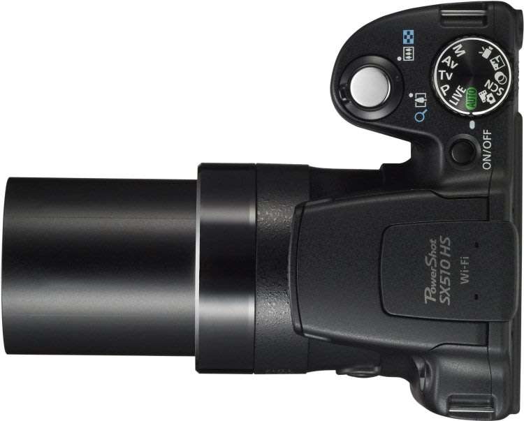 Canon PowerShot SX510 HS 12.1 MP Digital Camera | WiFi | 30x Optical Zoom & 1080p Full-HD Video