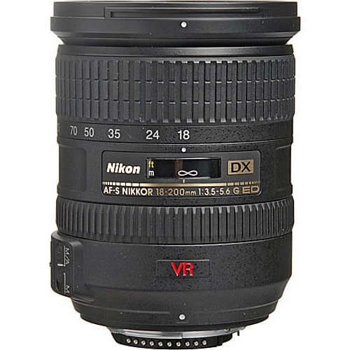 Nikon 18-200mm f/3.5-5.6G ED-IF AF-S DX VR Telephoto Zoom Lens for NIKON DIGITAL