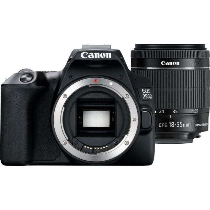Canon EOS 250D DSLR Camera Kit - 24.1MP - DIGIC 8 - UHD 4K Video and 4K Time-Lapse Movie