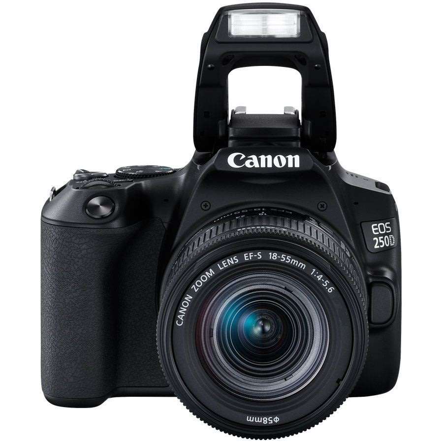 Canon EOS 250D DSLR Camera Kit - 24.1MP - DIGIC 8 - UHD 4K Video and 4K Time-Lapse Movie