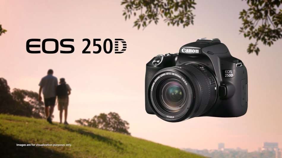 Canon EOS 250D DSLR Camera Kit - 24.1MP - DIGIC 8 - UHD 4K Video and 4K Time-Lapse Movie