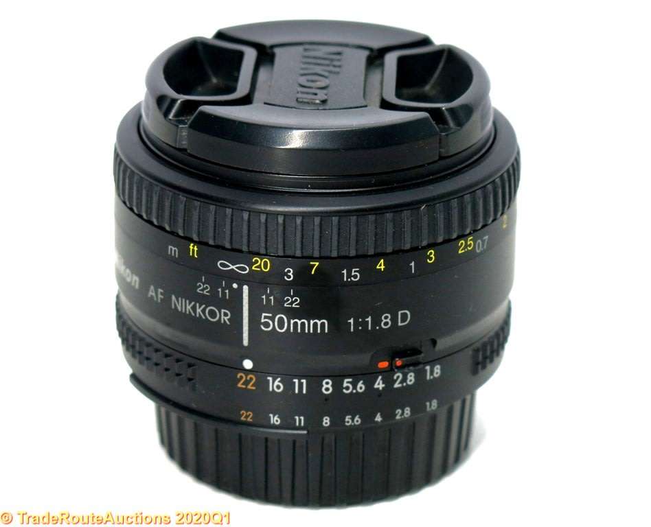 Nikon AF Nikkor 50mm f/1.8D Lens for NIKON Cameras