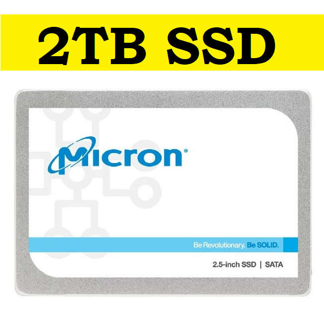 Micron 1300 | 2TB SSD | Solid State Drive 2 TB 2048GB | SATA 6Gb/s | 2.5 " MTFDDAK2T0TDL