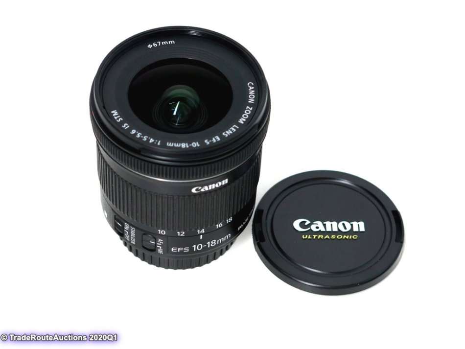 Canon EF-S 10-18mm f/4.5-5.6 IS (Image Stabilizer) STM Zoom Lens for Canon DSLR Cameras