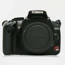 Canon Digital Rebel XTi 10.1MP Digital SLR Camera (Black Body Only)