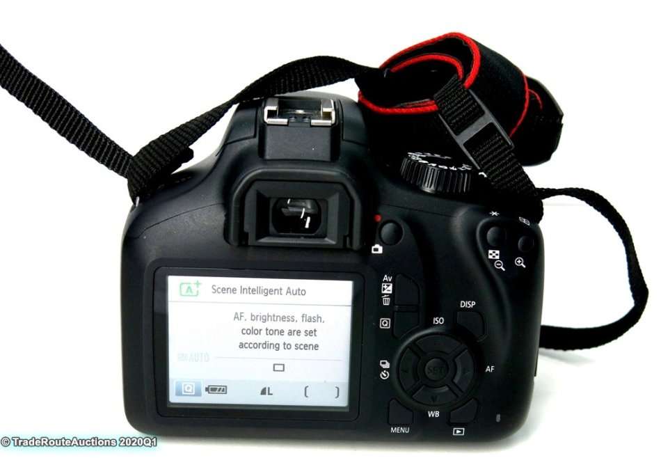 Canon 4000D DSLR Camera and EF-S 18-55 mm f/3.5-5.6 III Lens Kit