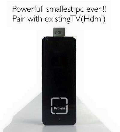Proline PC on a Stick - Intel Atom Z3735F Processor