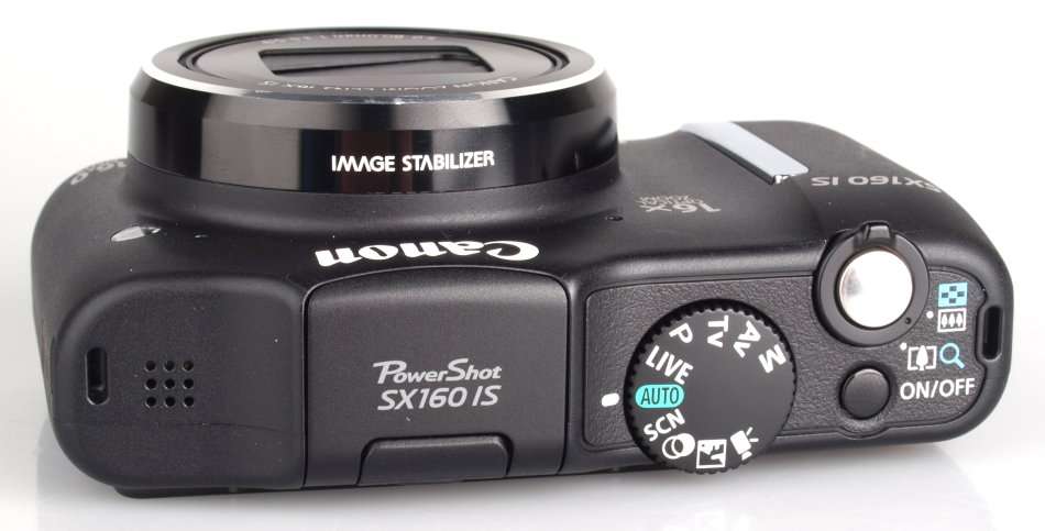 Canon PowerShot SX160 IS 16.0 MP Digital Camera with 16x Wide-Angle Optical Image Stabilized Zoom