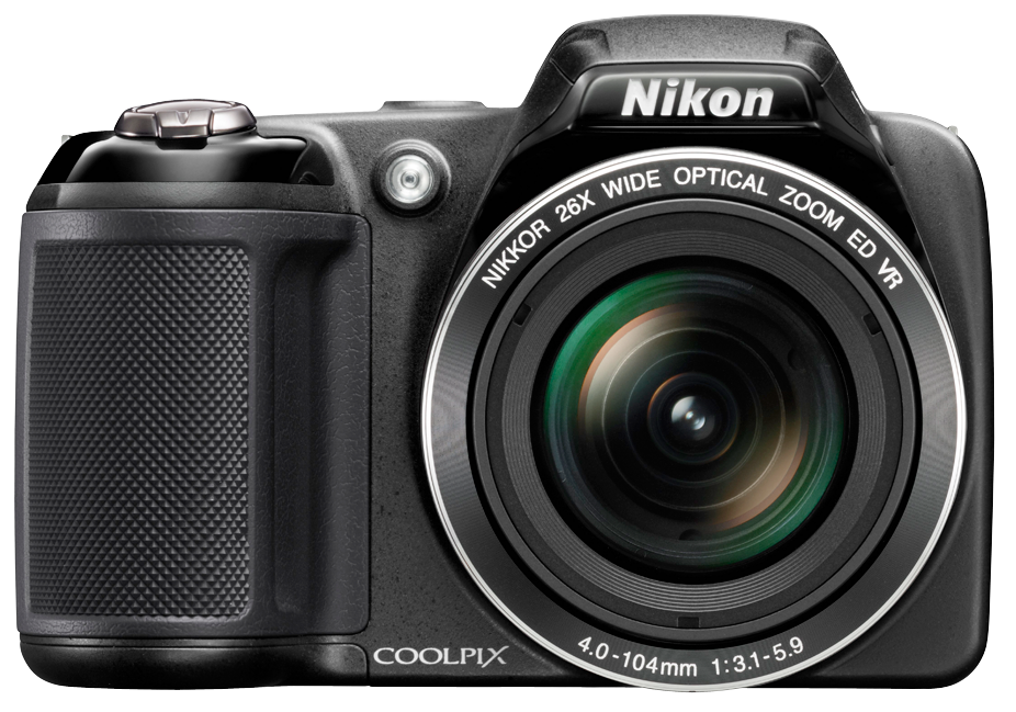 Nikon Coolpix L320 16.1MP Digital Camera with 26x Optical Zoom [ BLACK ] 720p HD Video