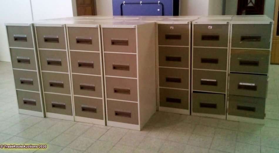Steel 4-Drawer Filing Cabinet (Karoo)