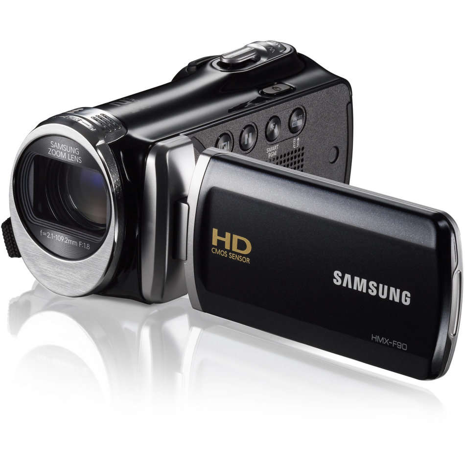 Samsung HMX-F90 52x Optical Zoom HD Recording HDMI Camcorder Handycam