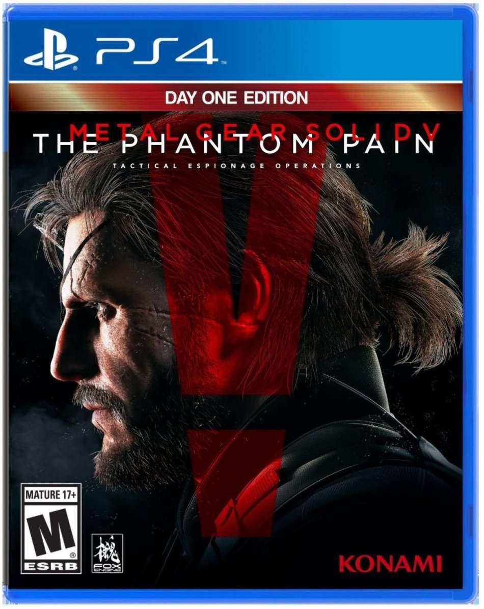 Metal gear solid V : The phantom pain (DAY ONE EDITION) - Playstation 4 - PS4 GAME