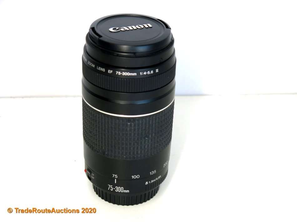 CANON EF 75-300MM ZOOM LENS