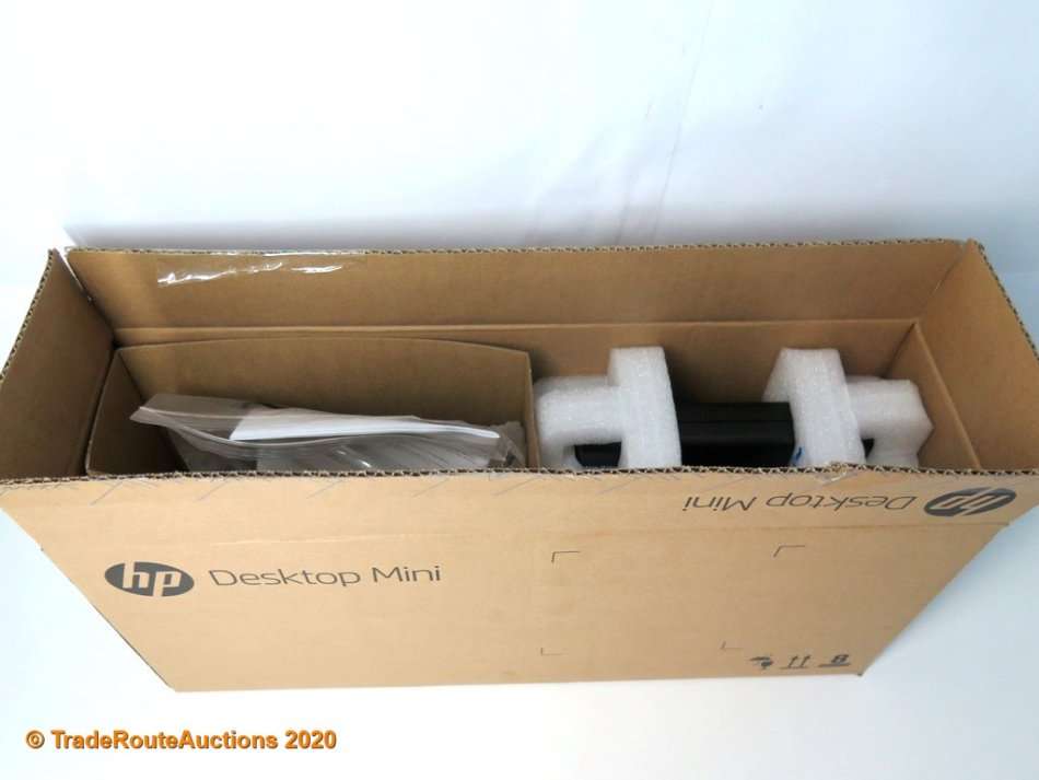 Boxed HP EliteDesk 800 G3 Desktop Mini Computer | Core i3 7100T 7th Gen 3.4Ghz | 4GB RAM | 128GB SSD