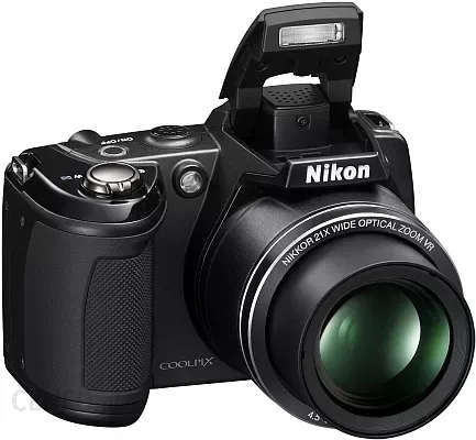 Nikon Coolpix L310 14.1MP Digital Camera with 21x Optical Zoom - BLACK