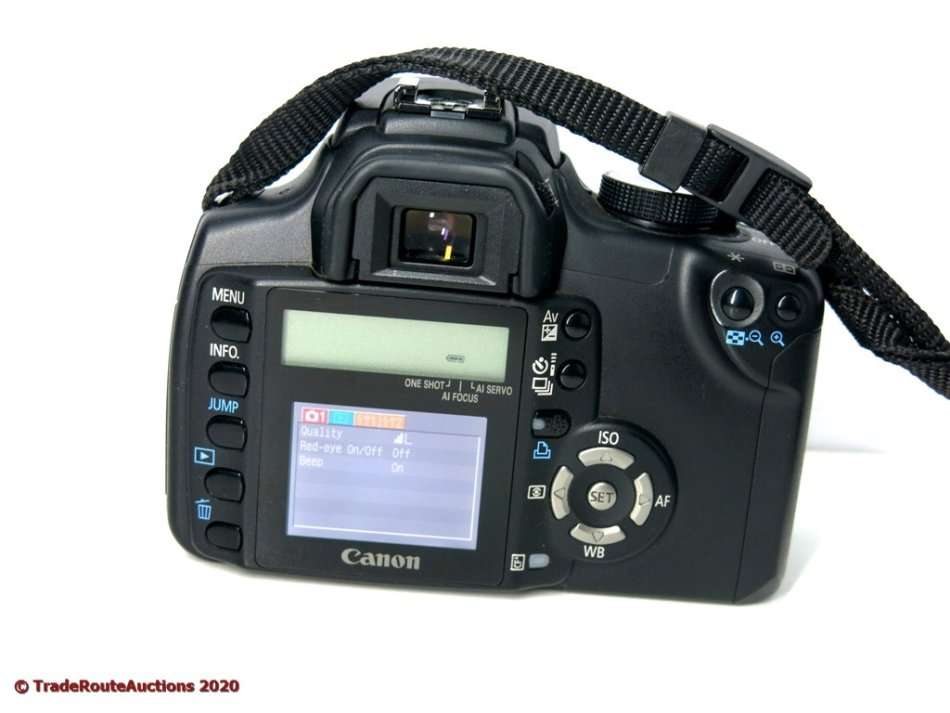 Canon EOS 350D Digital SLR camera (BLACK) WITH 18-55 mm EFS LENS