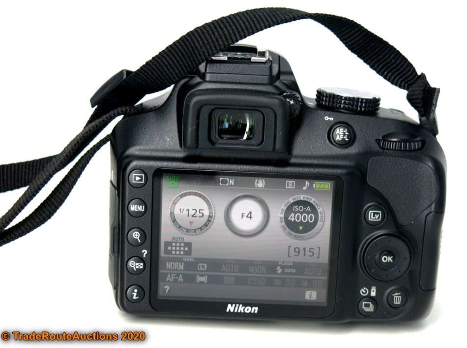 Nikon D3400 24.2 MP CMOS Digital SLR Camera body + Nikon AF-P 18-55 VR Lens Kit