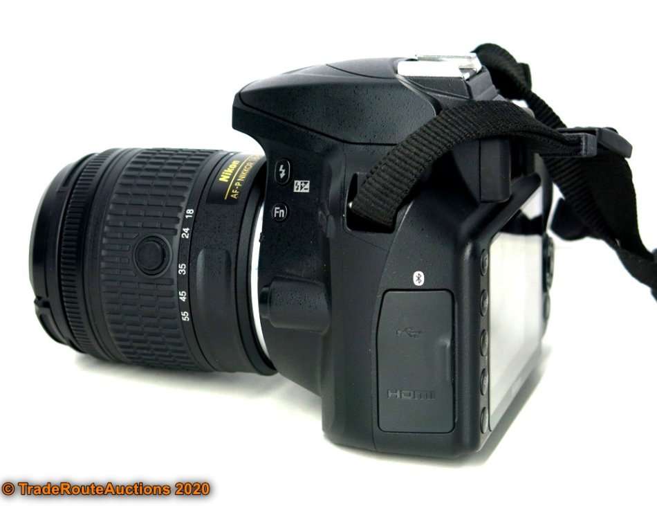 Nikon D3400 24.2 MP CMOS Digital SLR Camera body + Nikon AF-P 18-55 VR Lens Kit