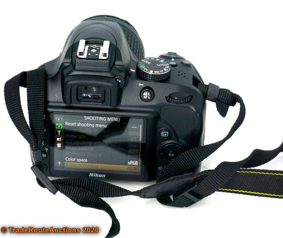 Nikon D3400 24.2 MP CMOS Digital SLR Camera body + Nikon AF-P 18-55 VR Lens Kit