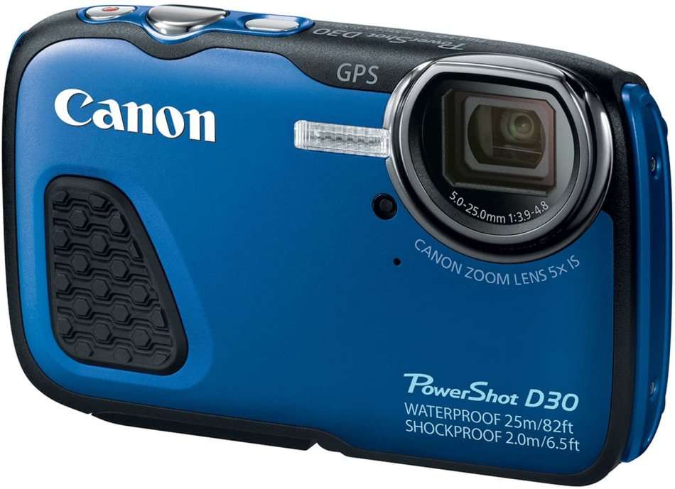 Canon PowerShot D30 Waterproof Camera (Blue)