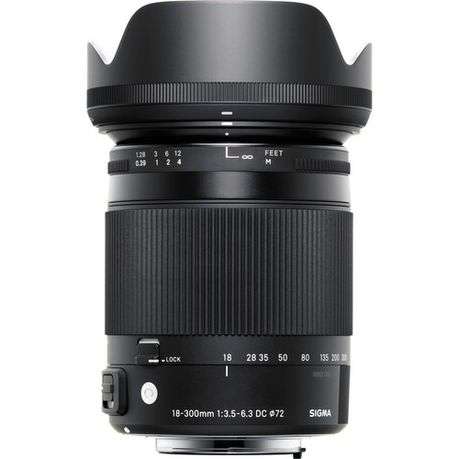 Sigma 18-300mm f3.5-6.3 DC OS HSM Contemporary Macro Lens (CANON MOUNT)