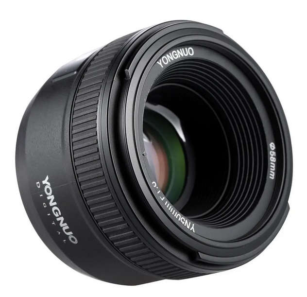 Yongnuo 50mm f/1.8 Lens Fits Nikon Cameras
