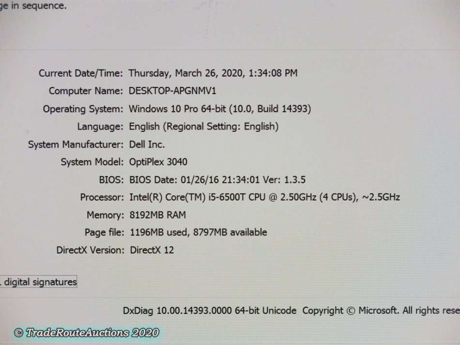 Dell Optiplex 3040 USFF Micro Desktop PC | Core i5 6500T 6th Gen 2.5Ghz | 8GB RAM | 512GB SSD