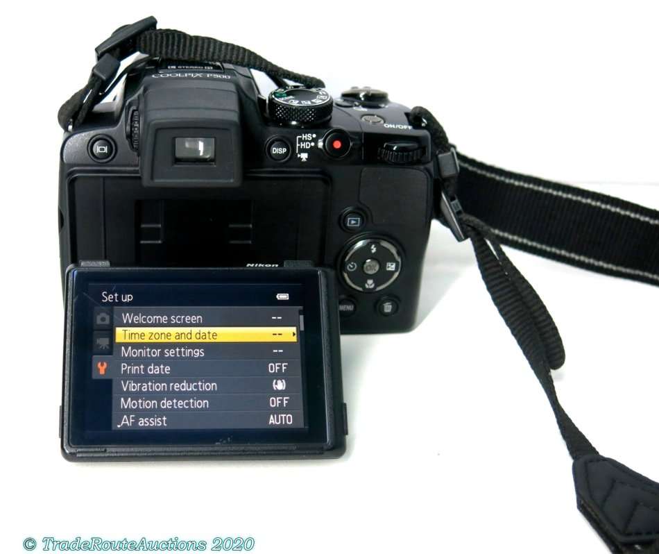 Nikon Coolpix P500 12.1MP Digital Camera with 36x Optical Zoom [ BLACK ]