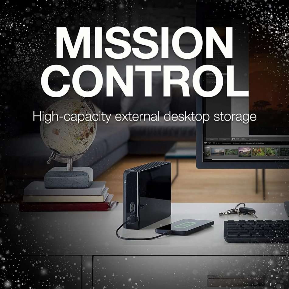 SEAGATE 8 TB Backup Plus Desktop Hard Drive Hub - 8TB External HDD [DEMO]