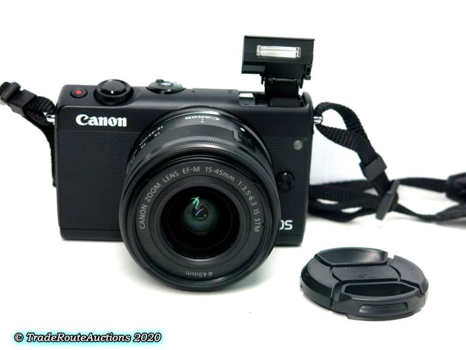 Canon EOS M100 Mirrorless Camera with 15-45mm Lens