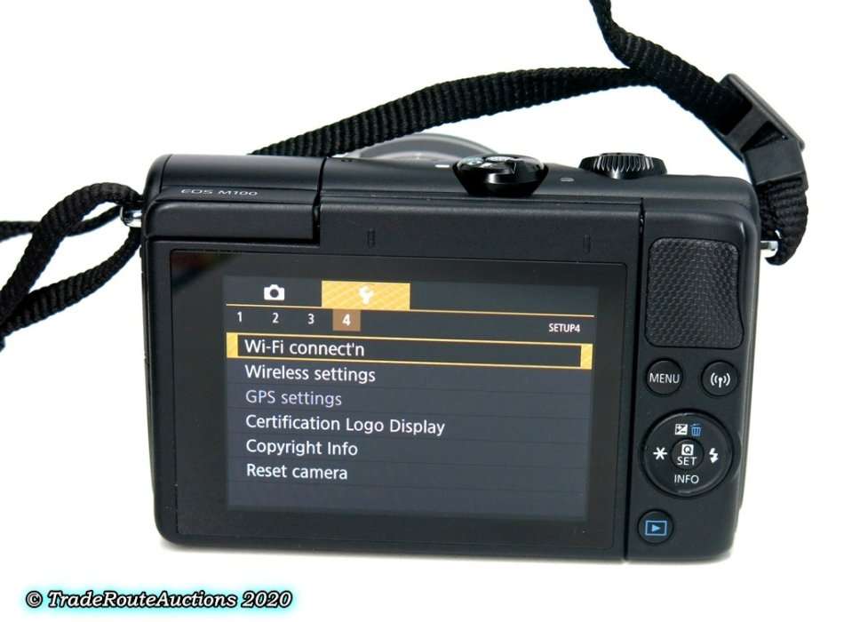 Canon EOS M100 Mirrorless Camera with 15-45mm Lens