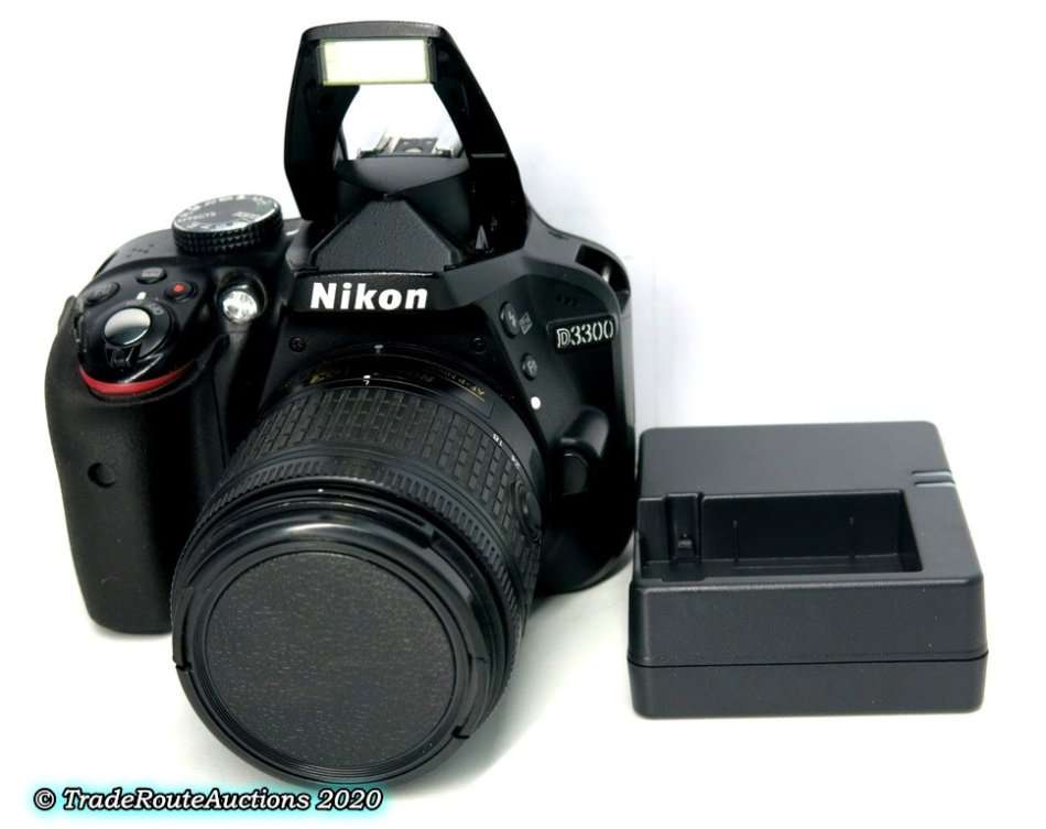 PLEASE READ ** Nikon D3300 24.2 MP CMOS Digital SLR CAMERA with AF-P DX NIKKOR 18-55mm DX Lens