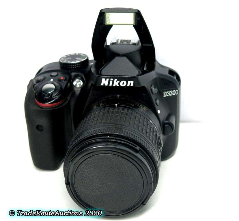 PLEASE READ ** Nikon D3300 24.2 MP CMOS Digital SLR CAMERA with AF-P DX NIKKOR 18-55mm DX Lens
